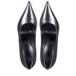 Туфли Casadei серебристые
