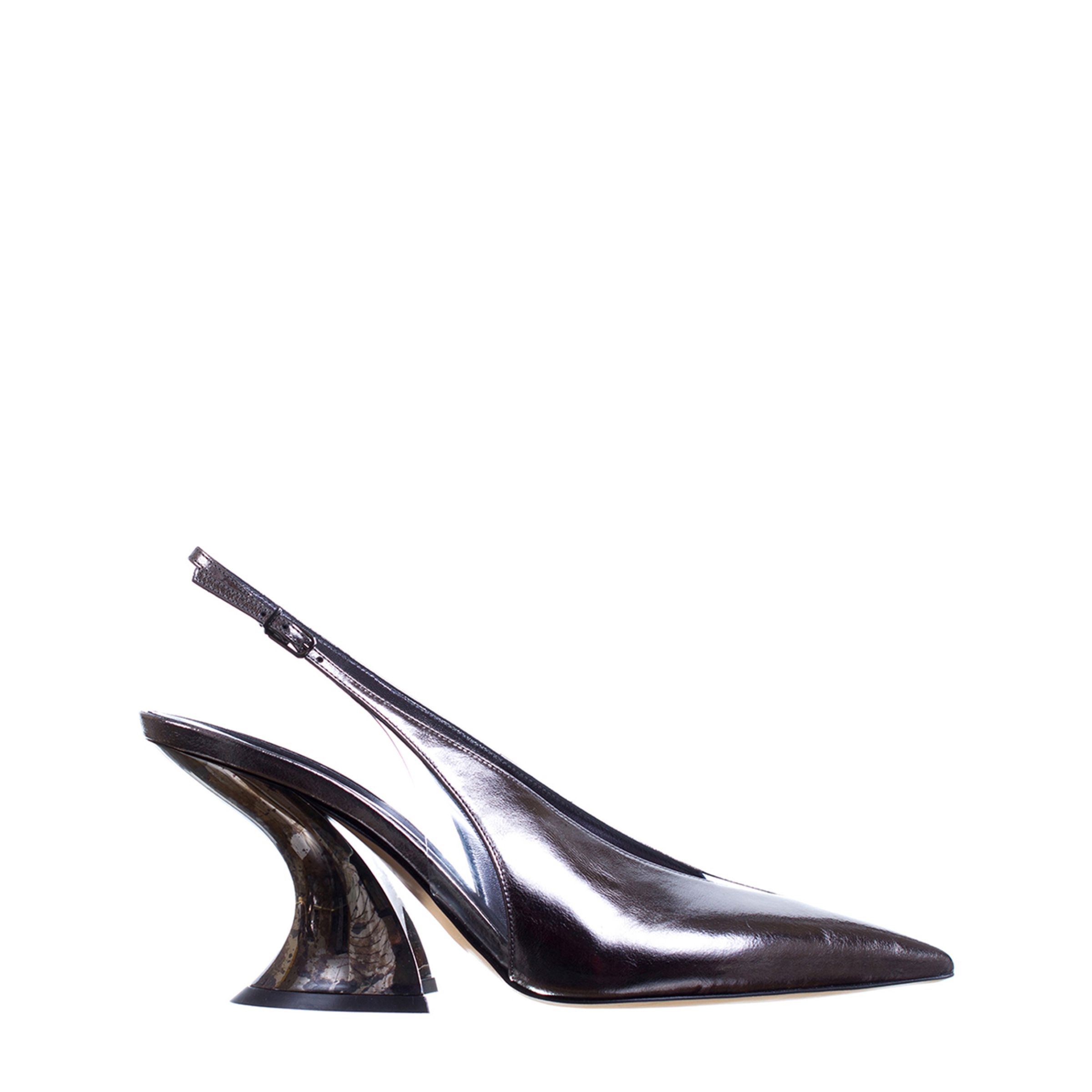Туфли Casadei серебристые