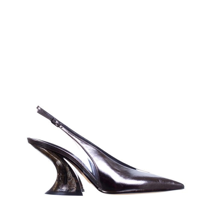 Туфли Casadei серебристые