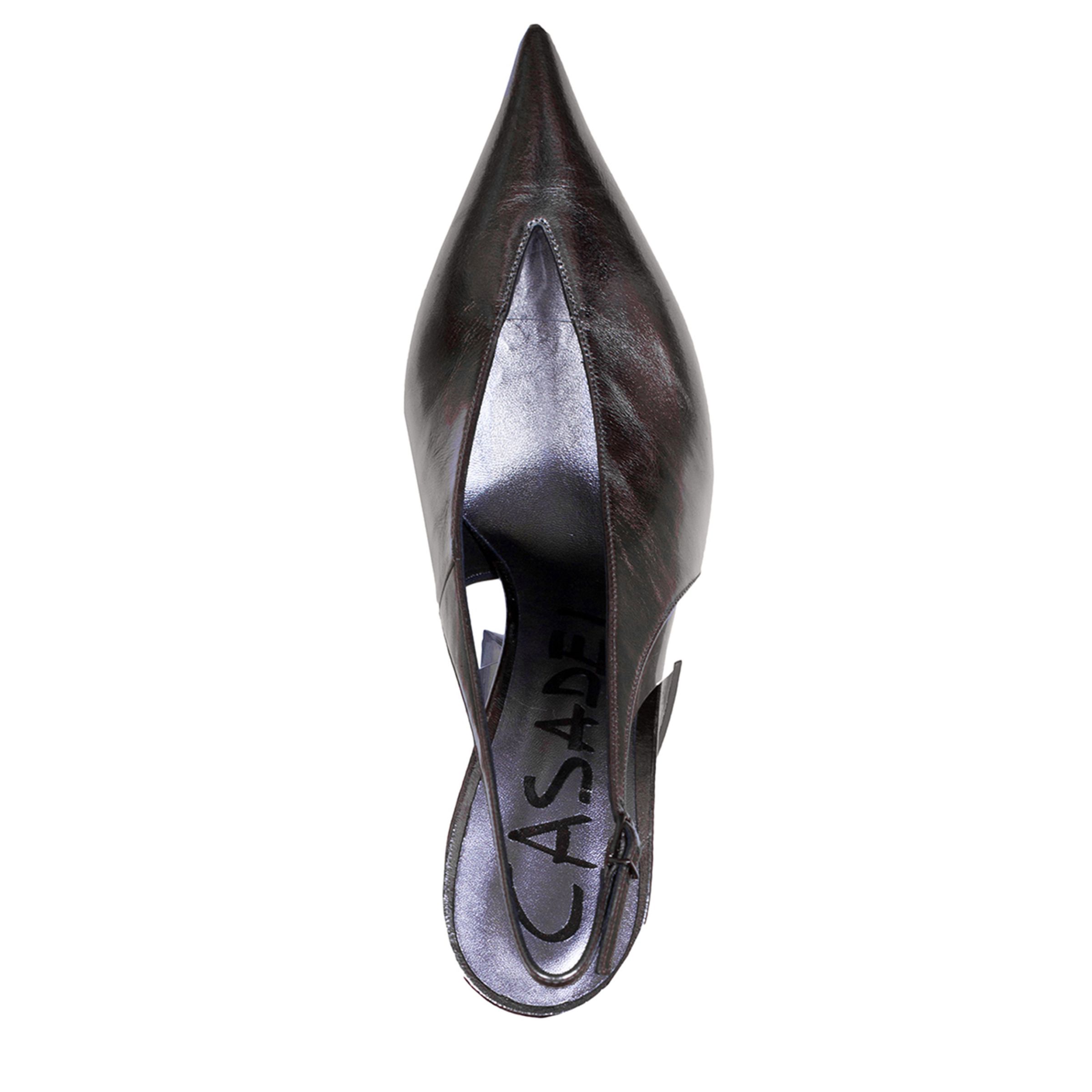Туфли Casadei серебристые