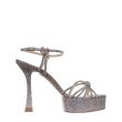 Босоножки Casadei серебристые
