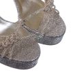 Босоножки Casadei серебристые