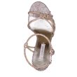 Босоножки Casadei серебристые