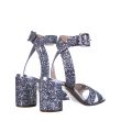 Босоножки Casadei серебристые