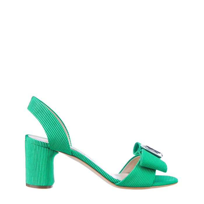 Босоножки Casadei зелёные