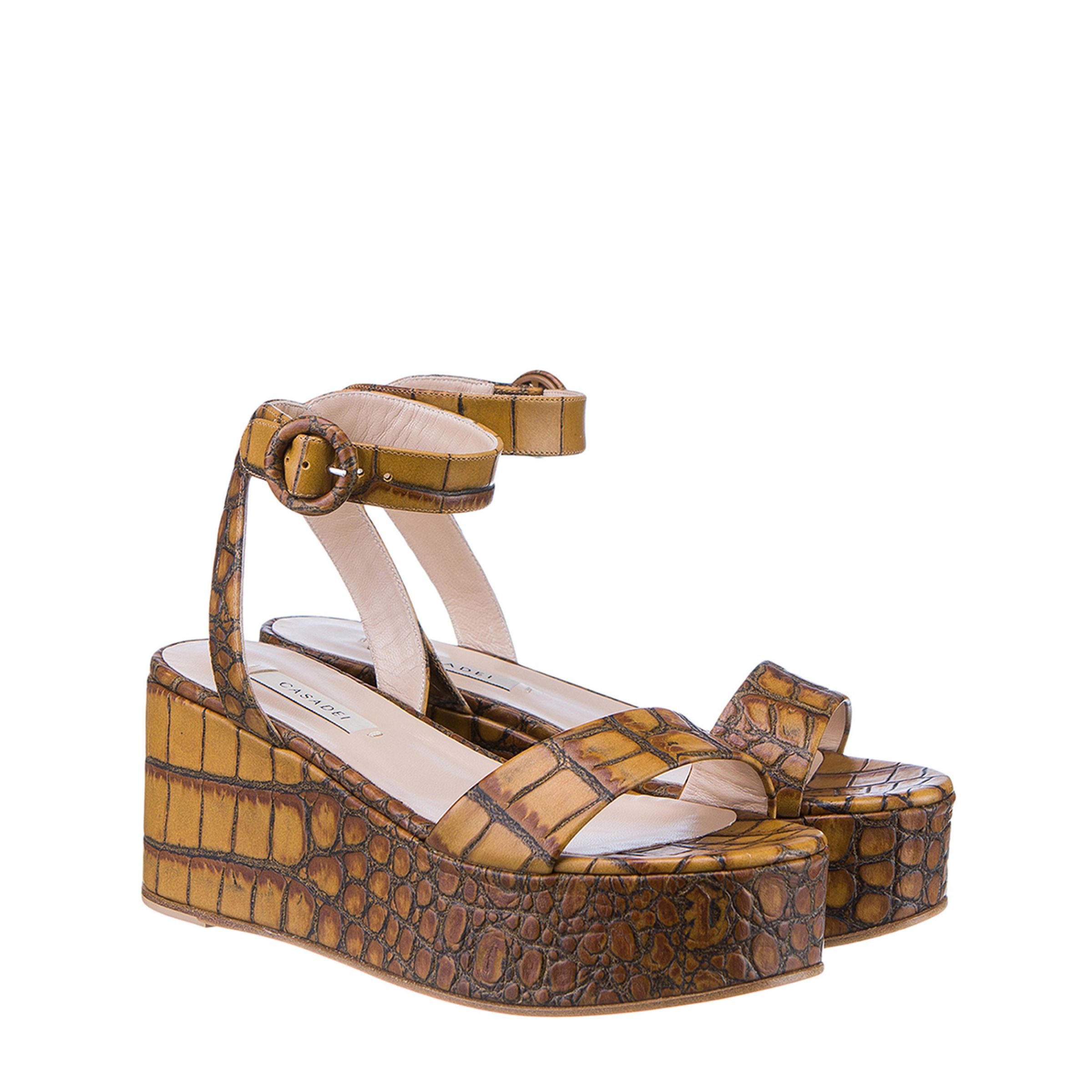 Босоножки Casadei коричневые
