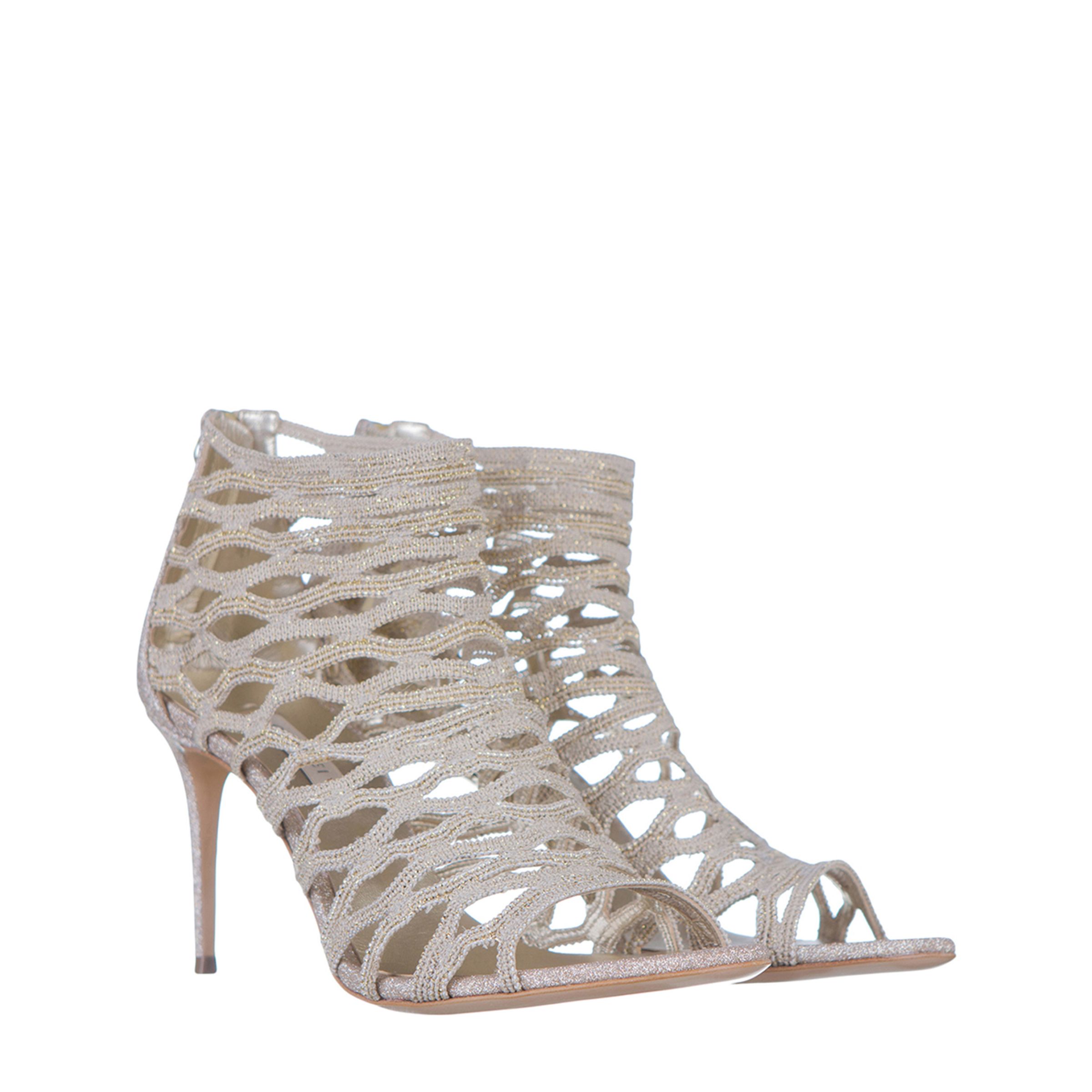 Босоножки Casadei золотистые