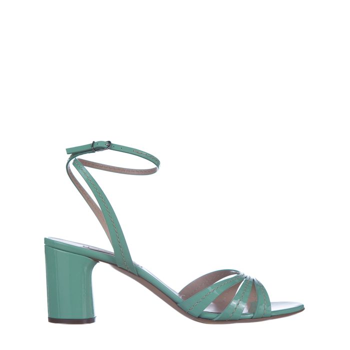 Босоножки Casadei зелёные