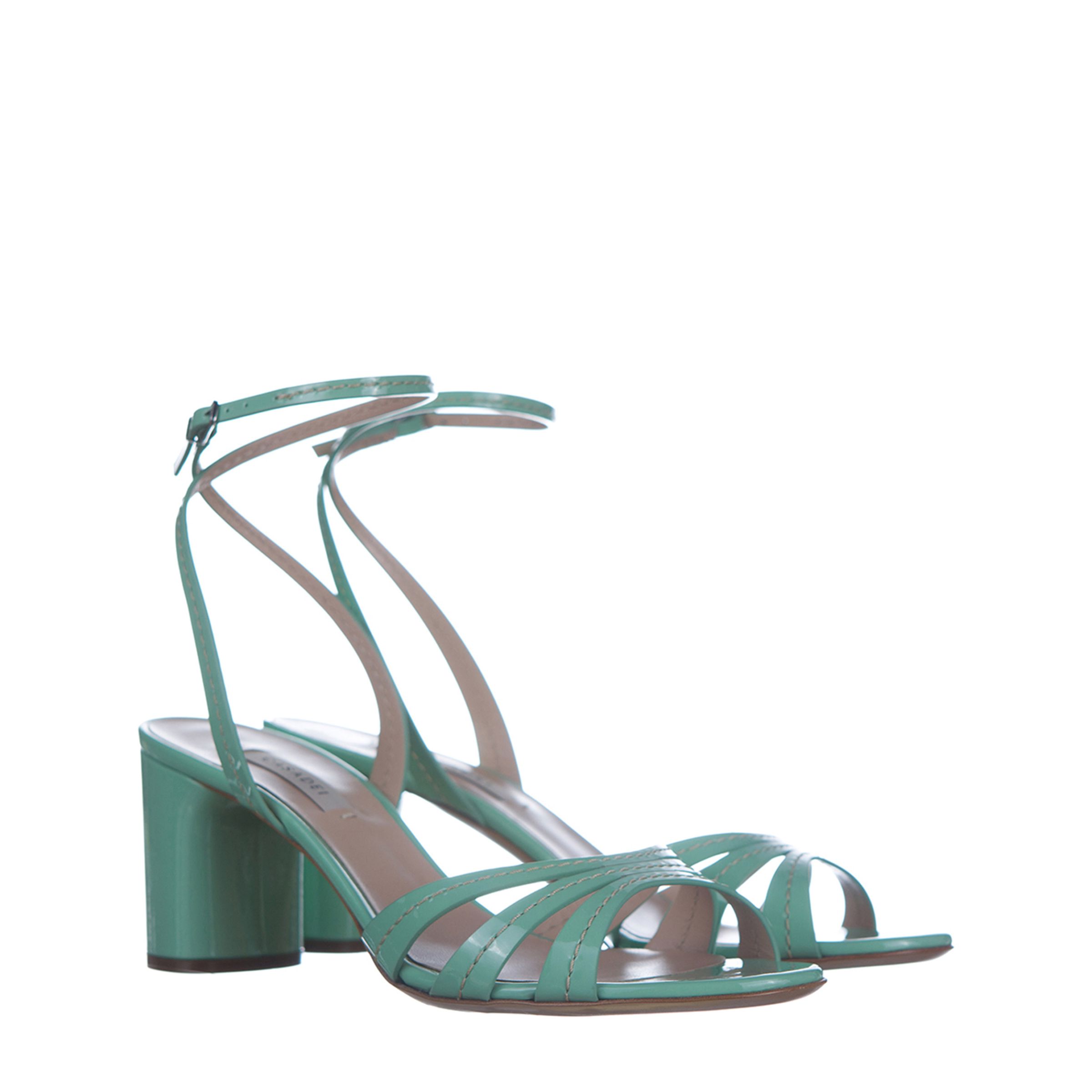 Босоножки Casadei зелёные