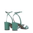 Босоножки Casadei зелёные