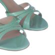 Босоножки Casadei зелёные