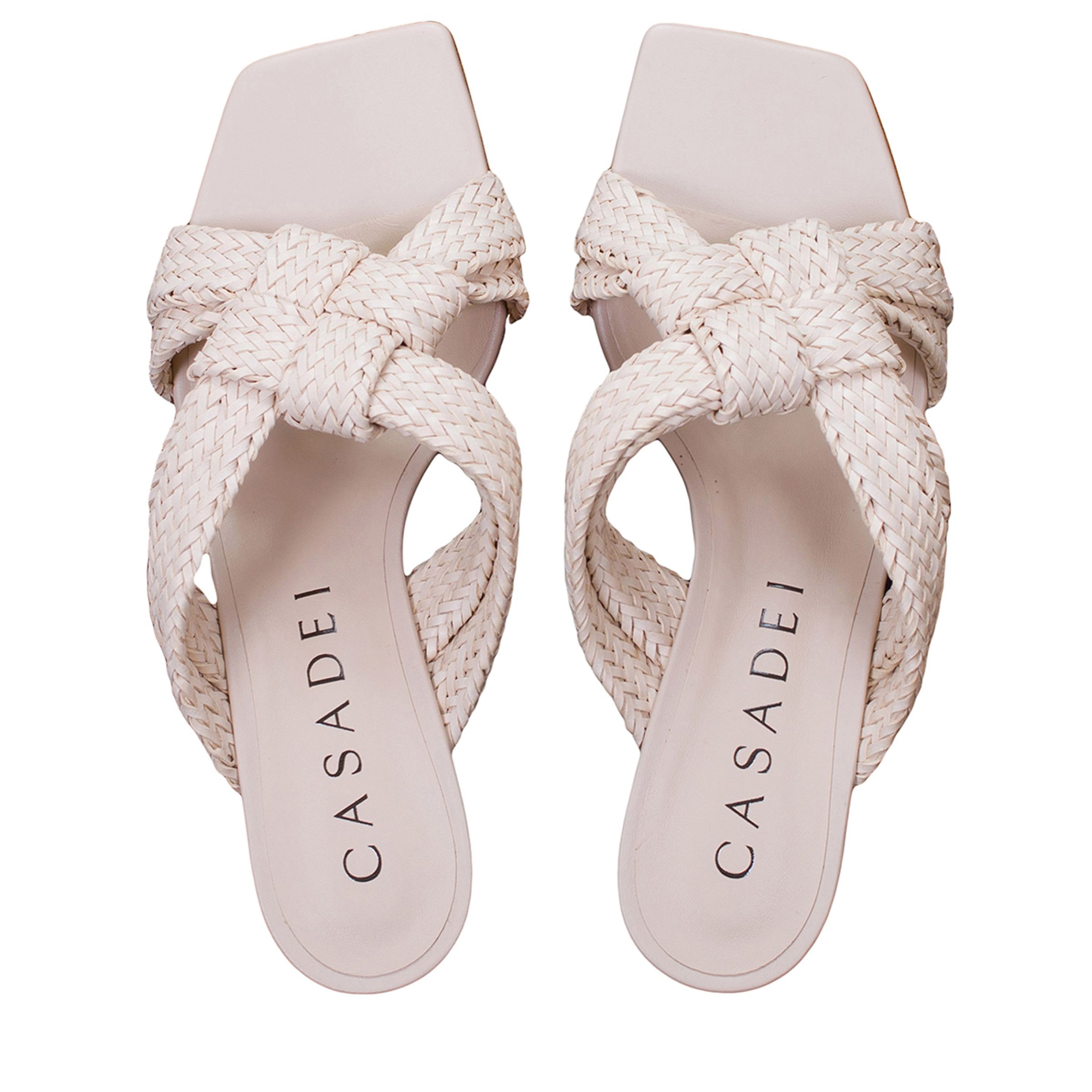 Мюли Casadei бежевые