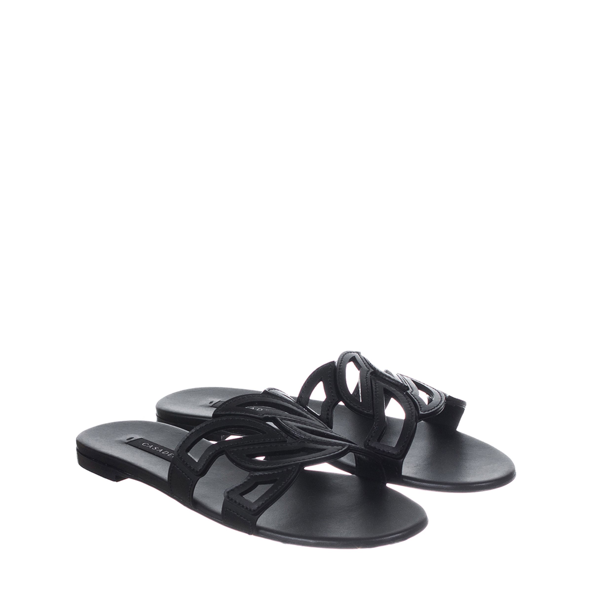 Шлёпанцы Casadei чёрные