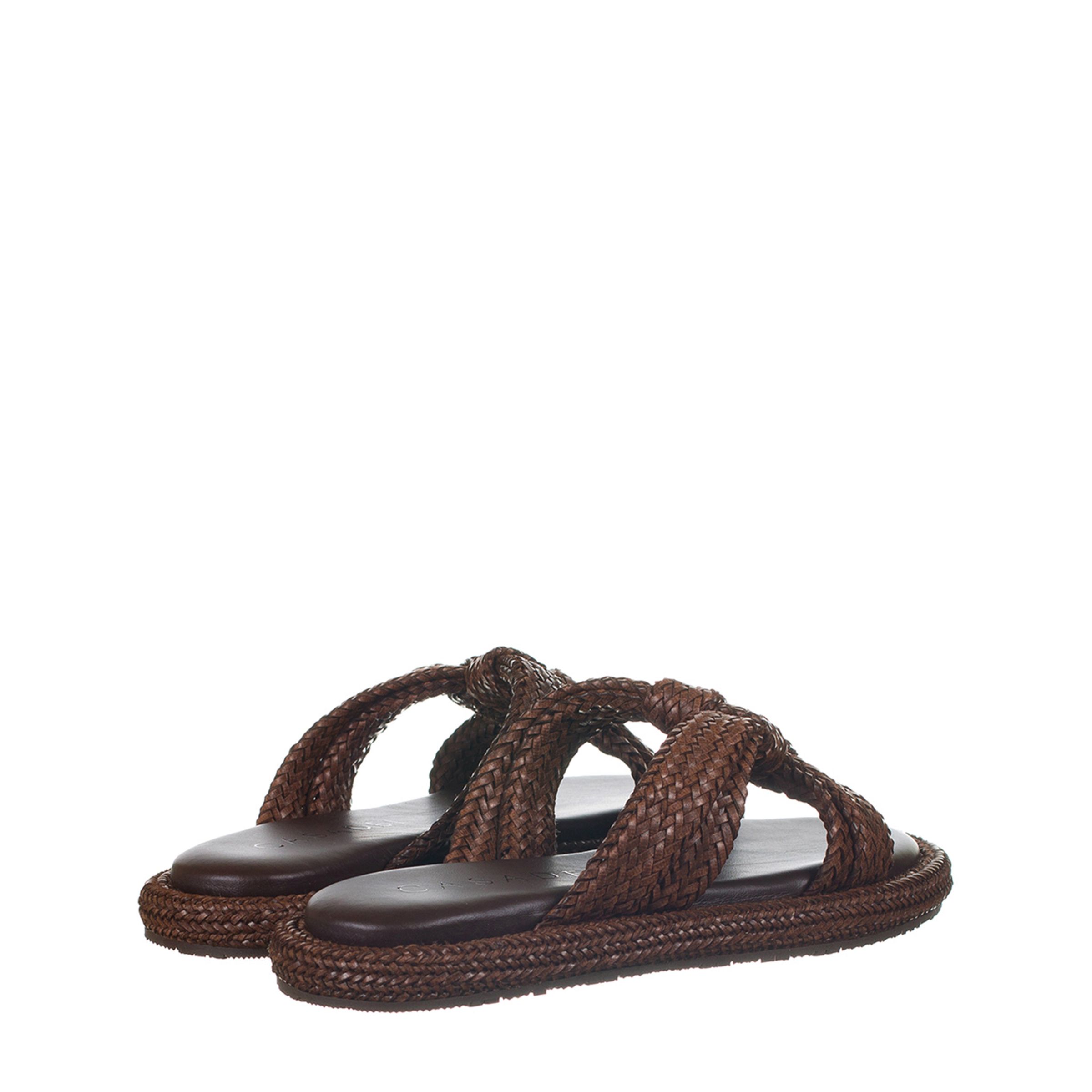 Шлёпанцы Casadei коричневые
