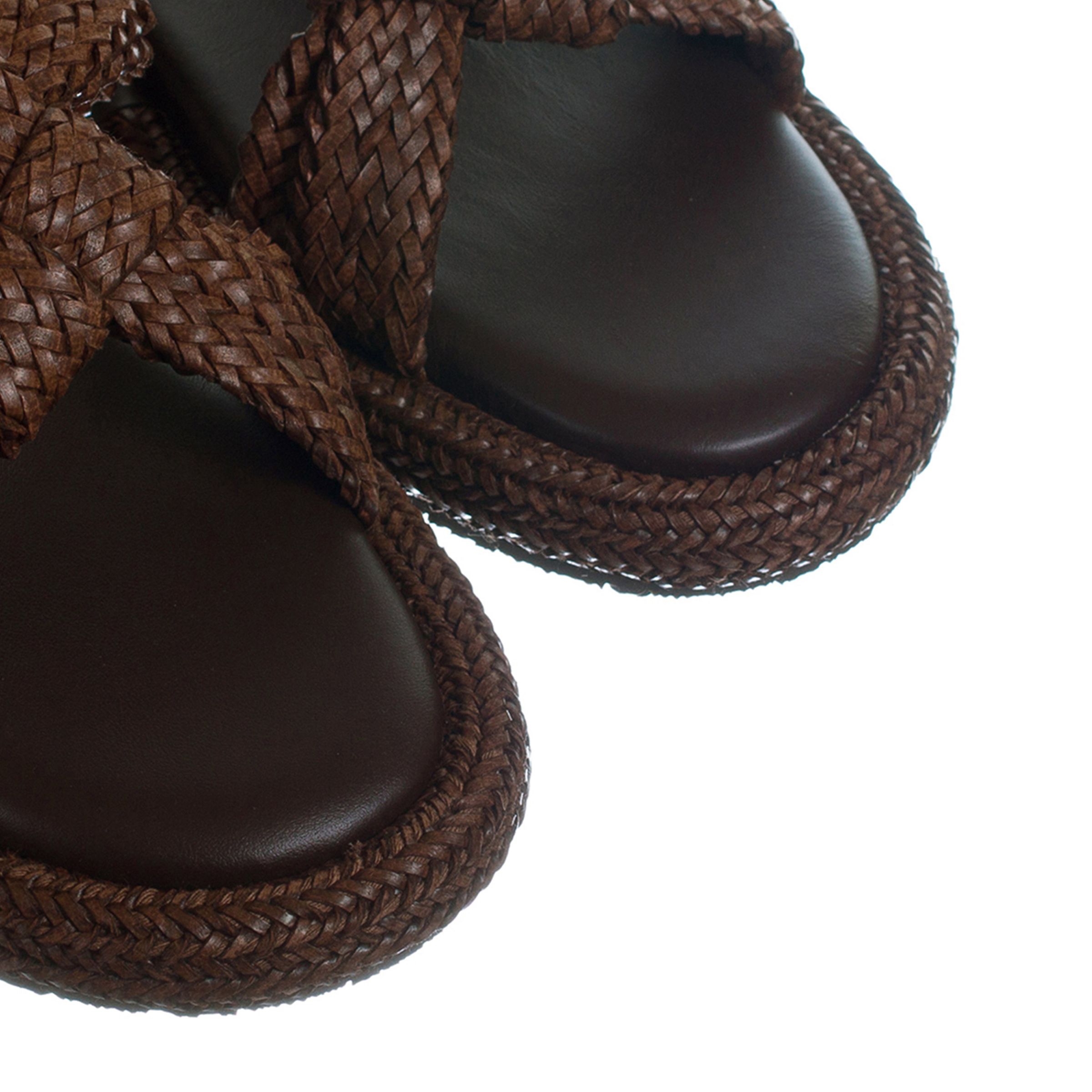 Шлёпанцы Casadei коричневые