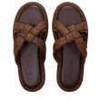 Шлёпанцы Casadei коричневые