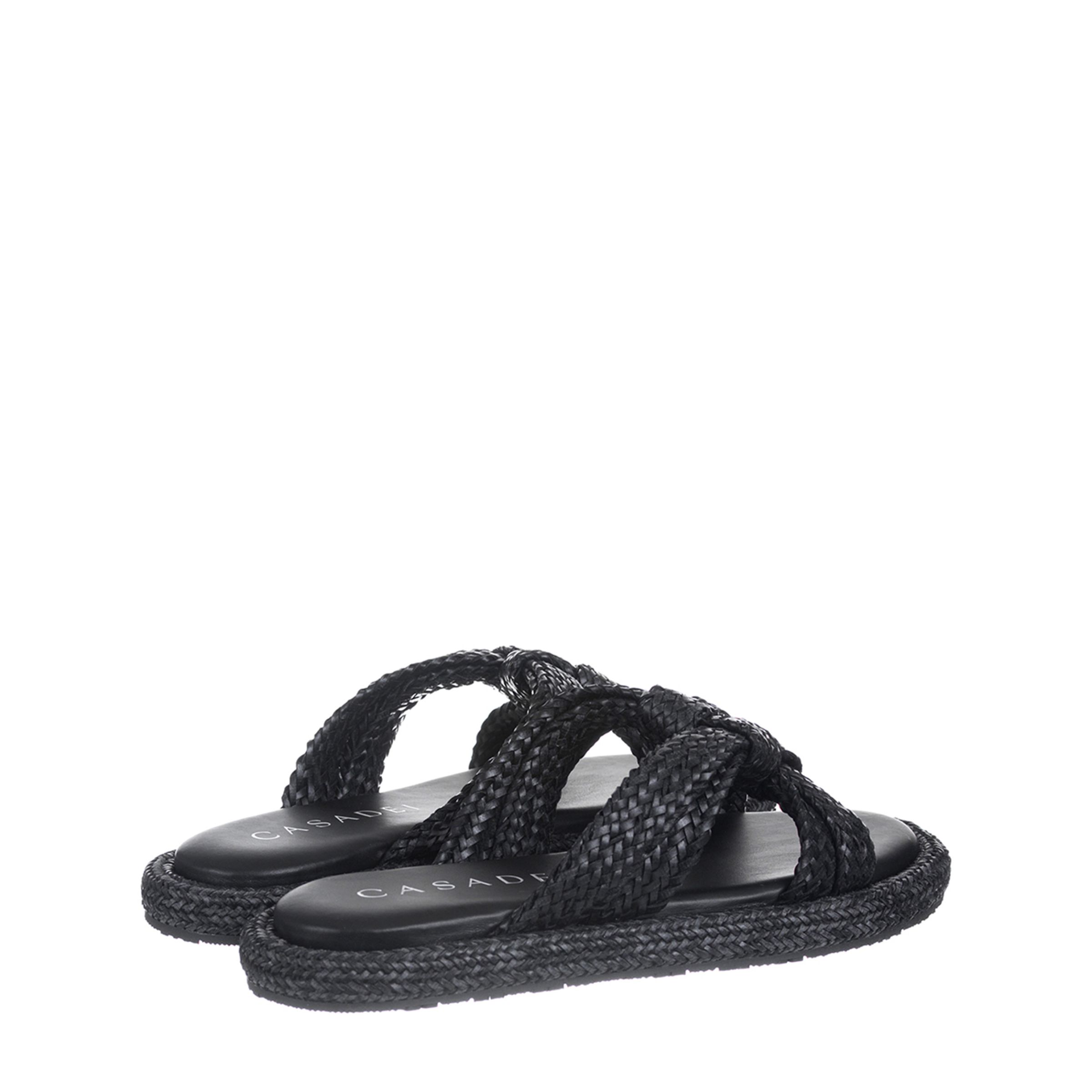 Шлёпанцы Casadei чёрные