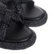 Шлёпанцы Casadei чёрные