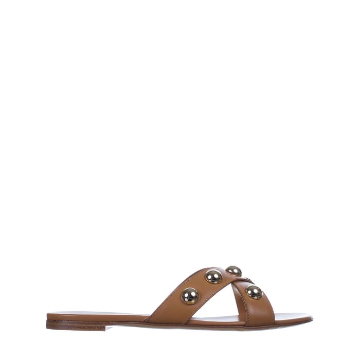 Шлёпанцы Casadei коричневые
