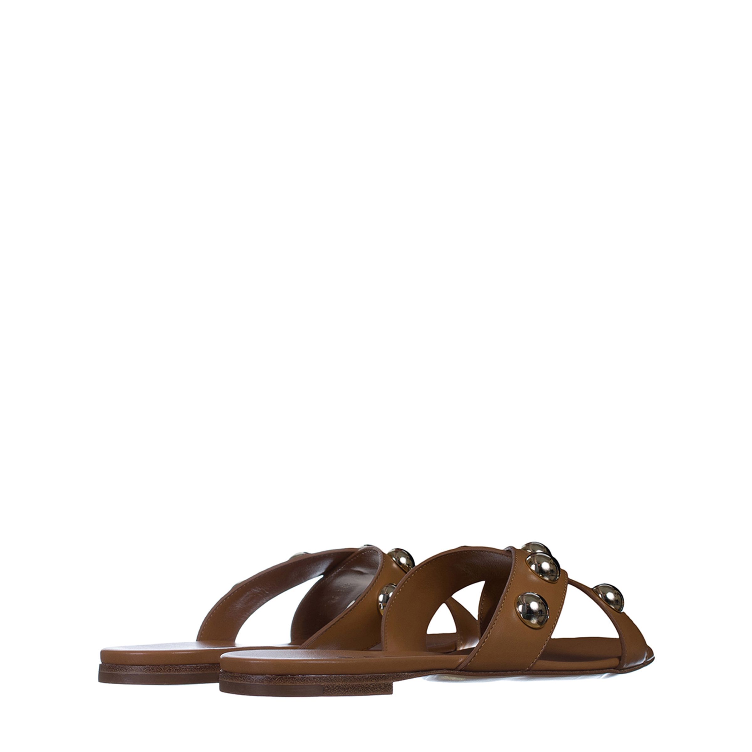 Шлёпанцы Casadei коричневые