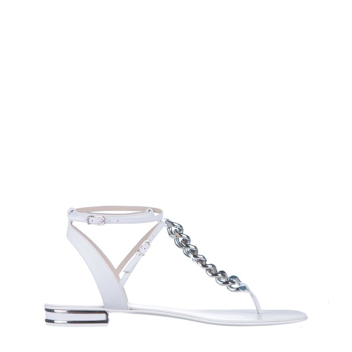 Босоножки Casadei белые
