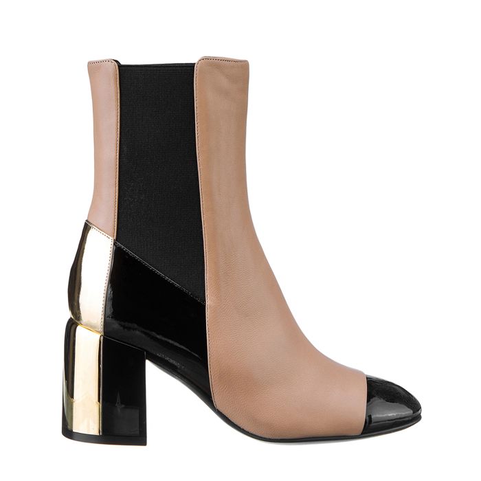 Батильоны Casadei бежевые