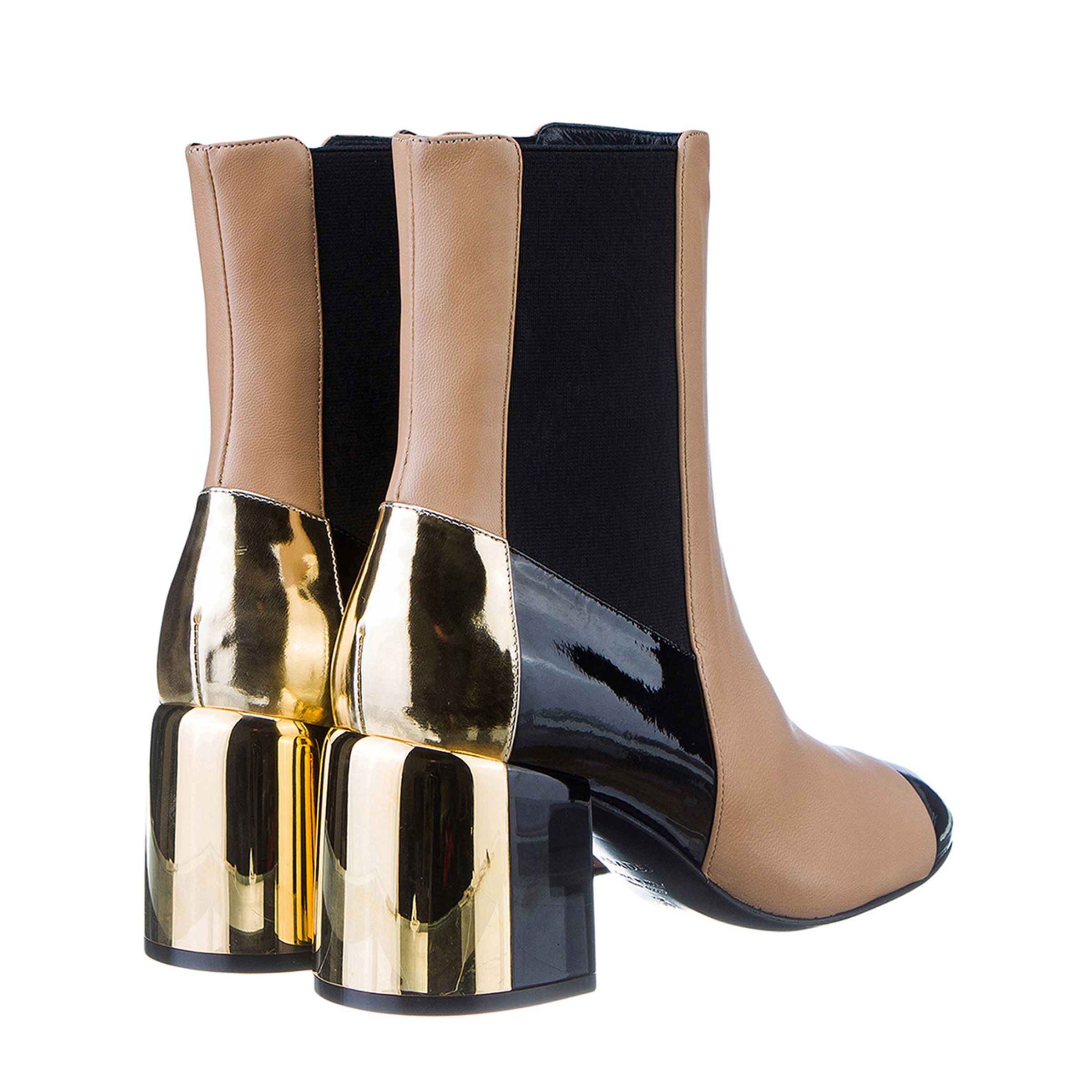 Батильоны Casadei бежевые