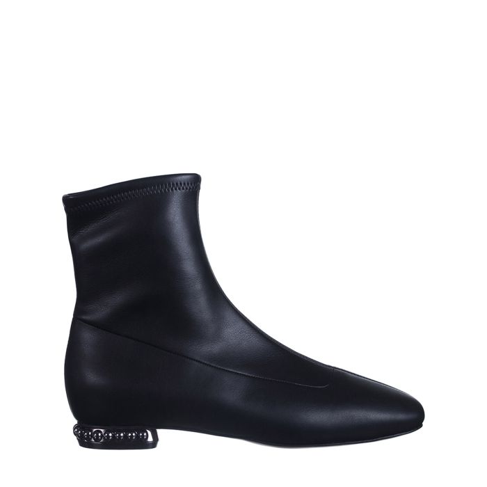 Ботильоны Casadei чёрные