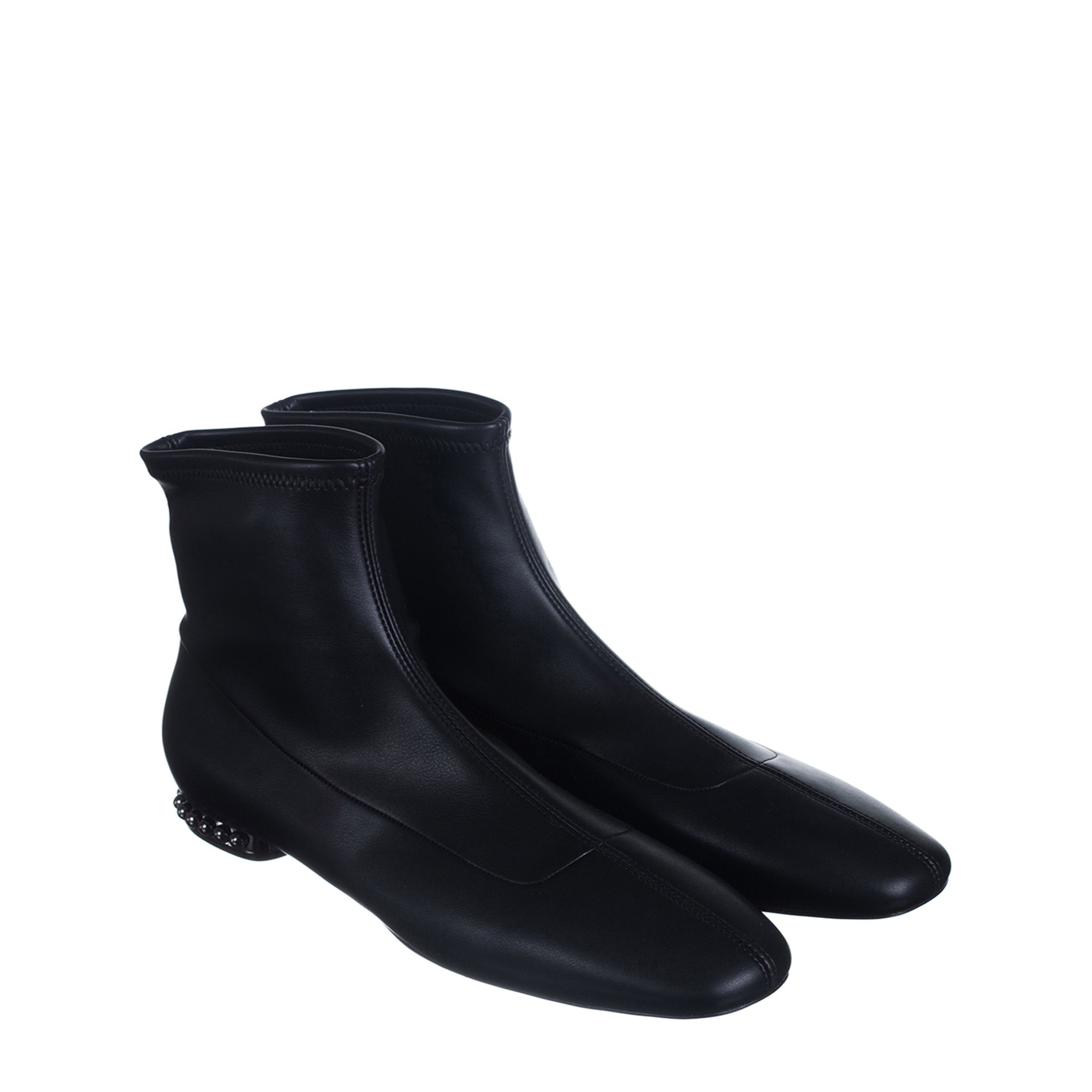 Ботильоны Casadei чёрные