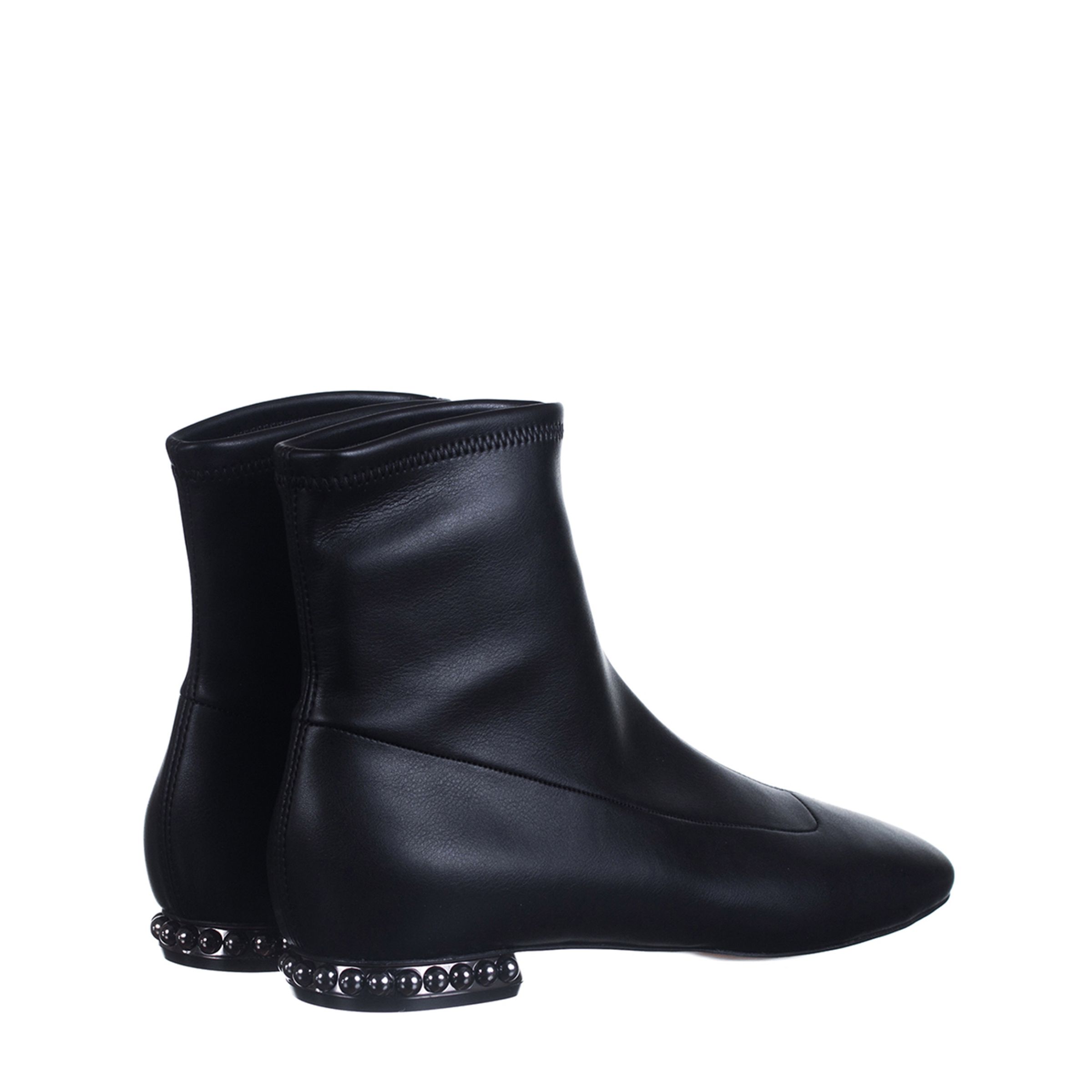Ботильоны Casadei чёрные