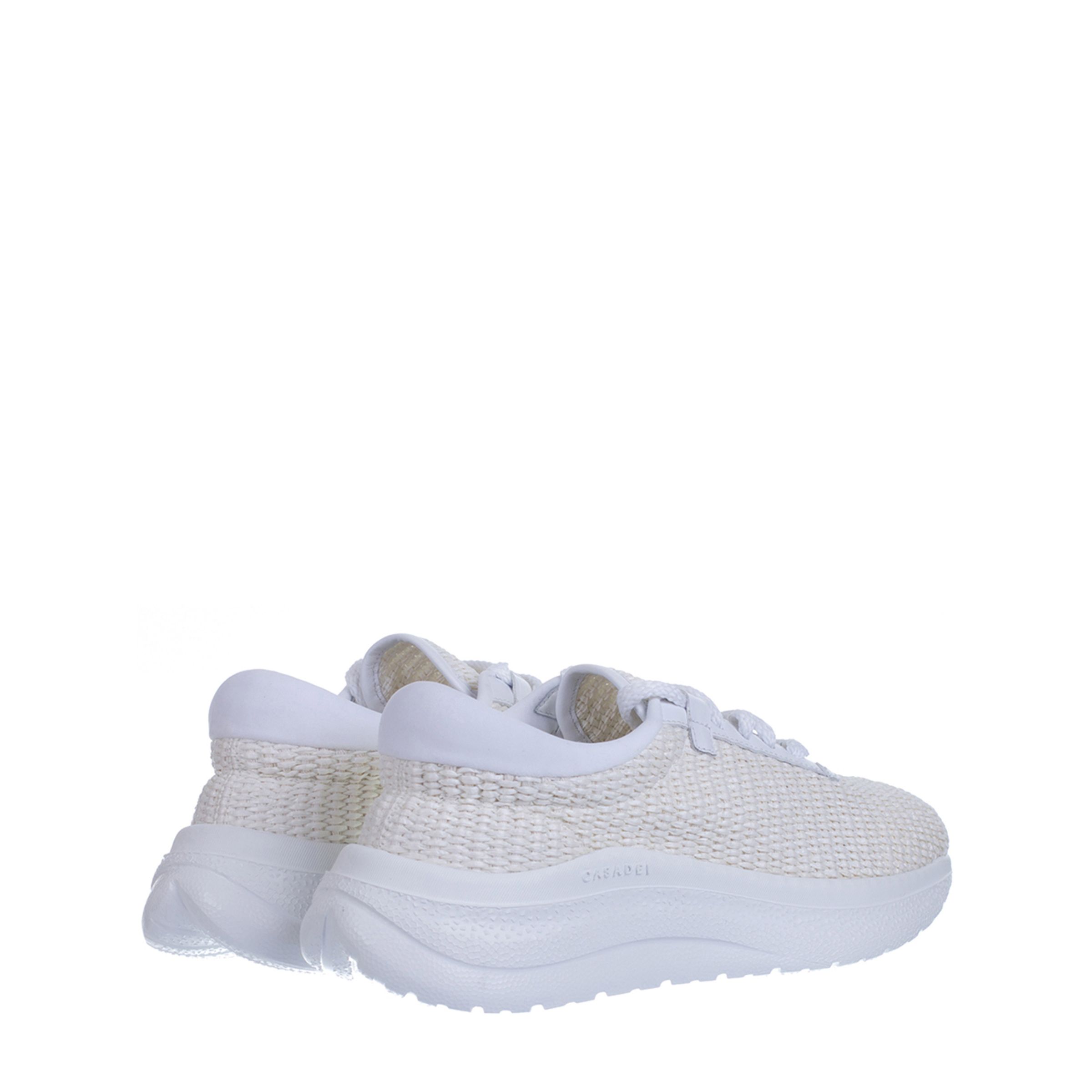 Кроссовки Casadei белые