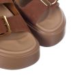 Шлёпанцы Casadei коричневые
