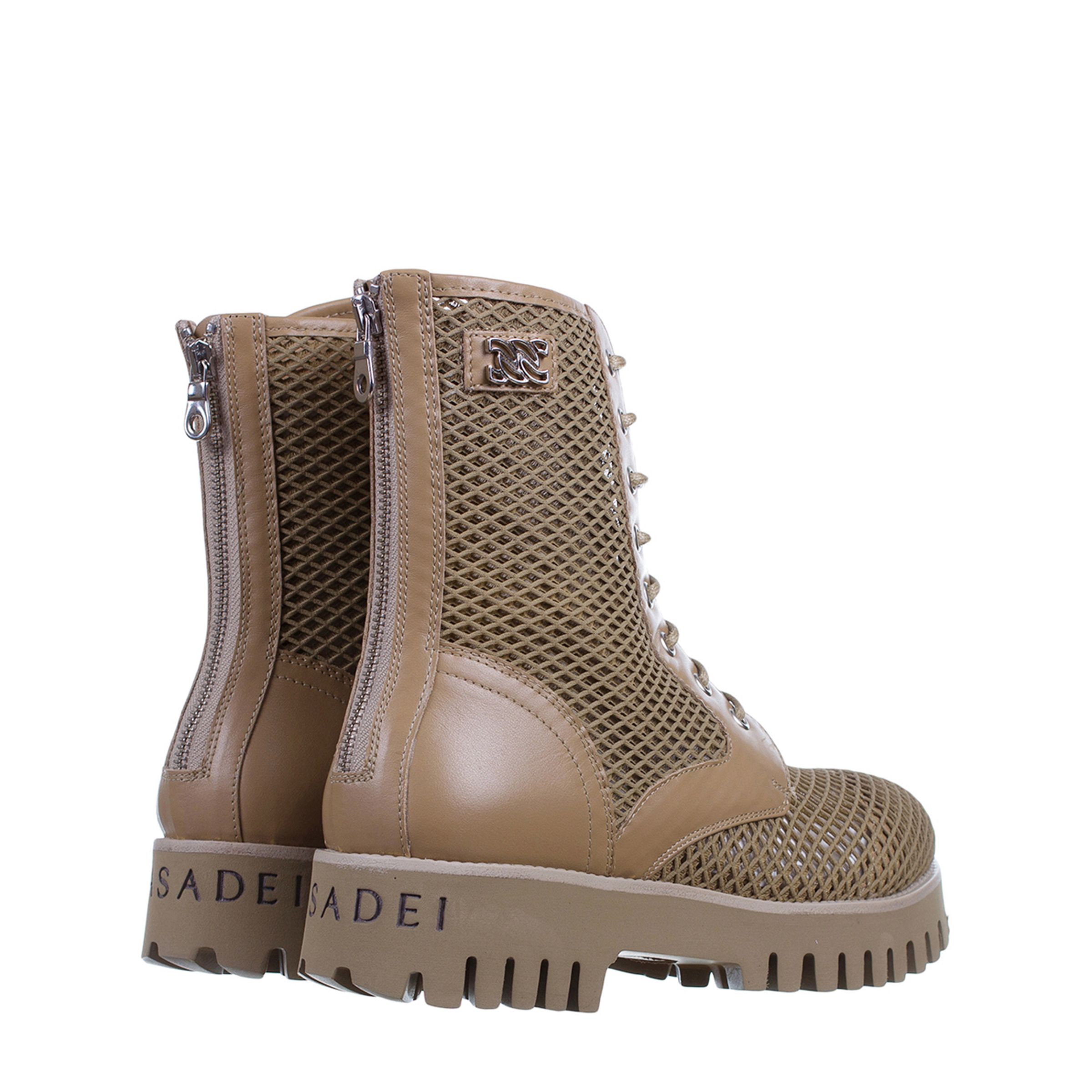 Ботинки Casadei бежевые