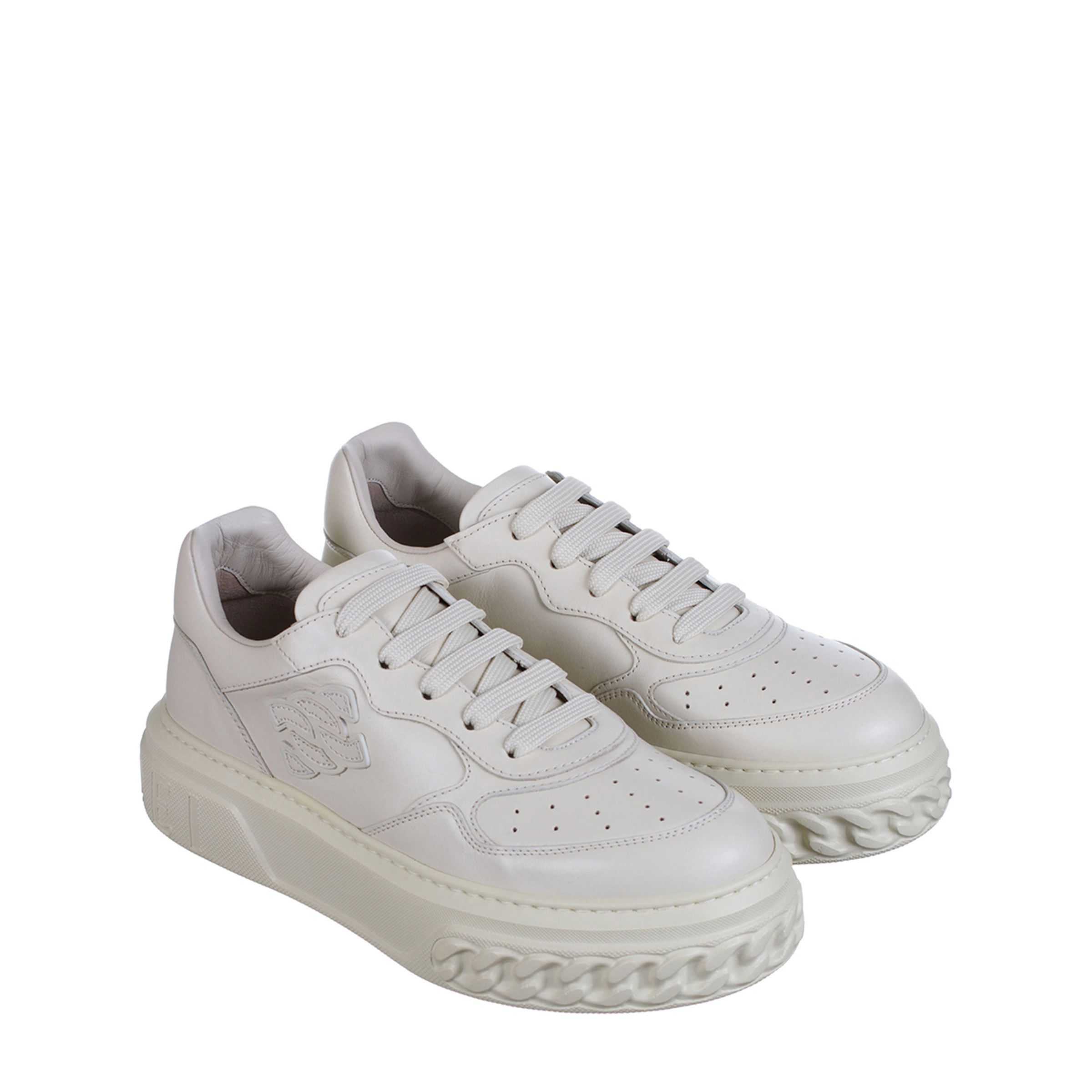 Кроссовки Casadei белые