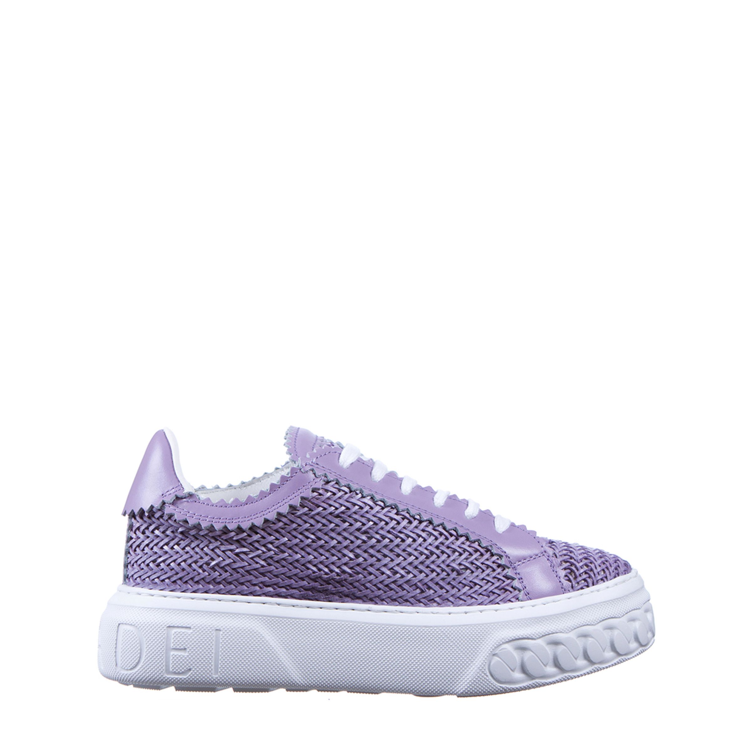 Кеды Casadei сиреневые