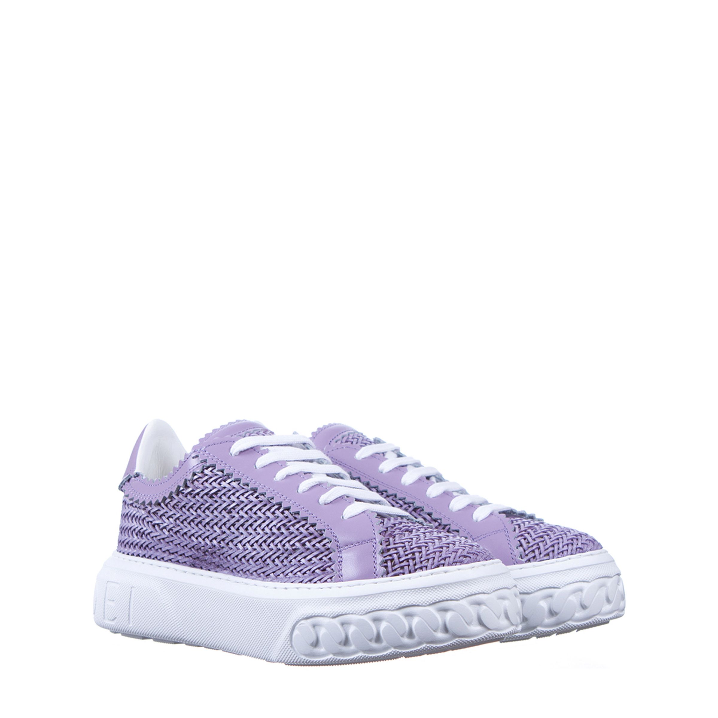 Кеды Casadei сиреневые