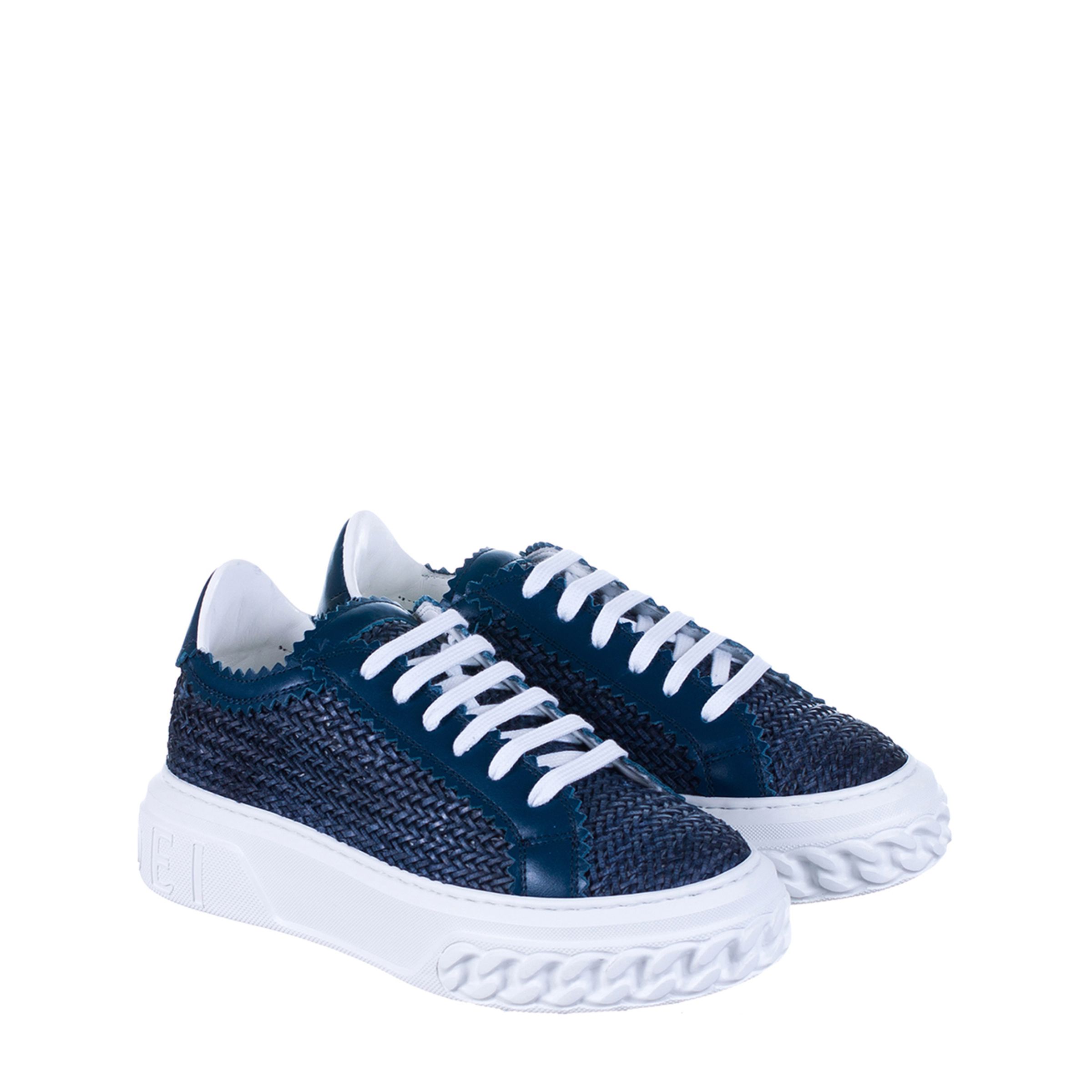 Кеды Casadei синие