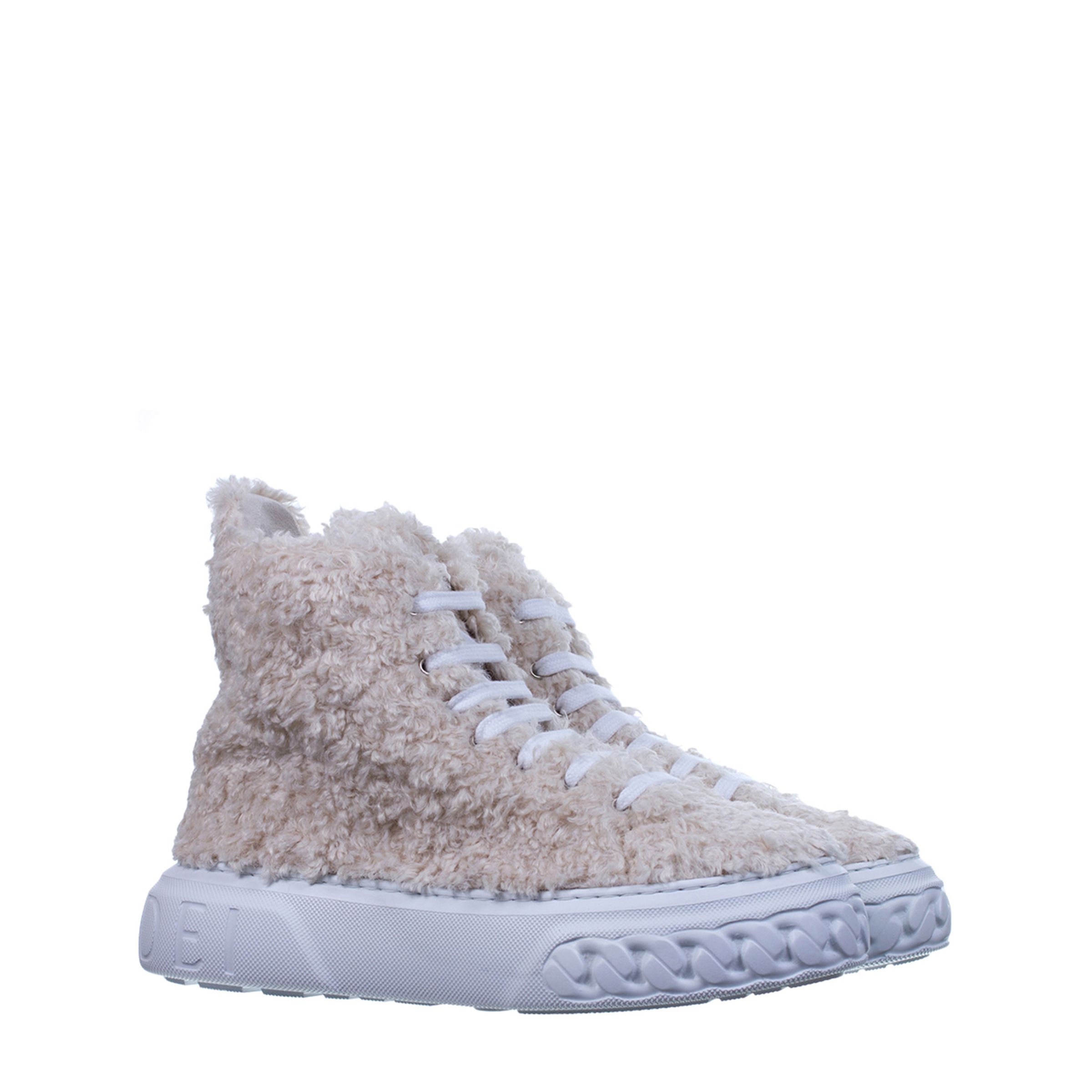 Ботинки Casadei бежевые