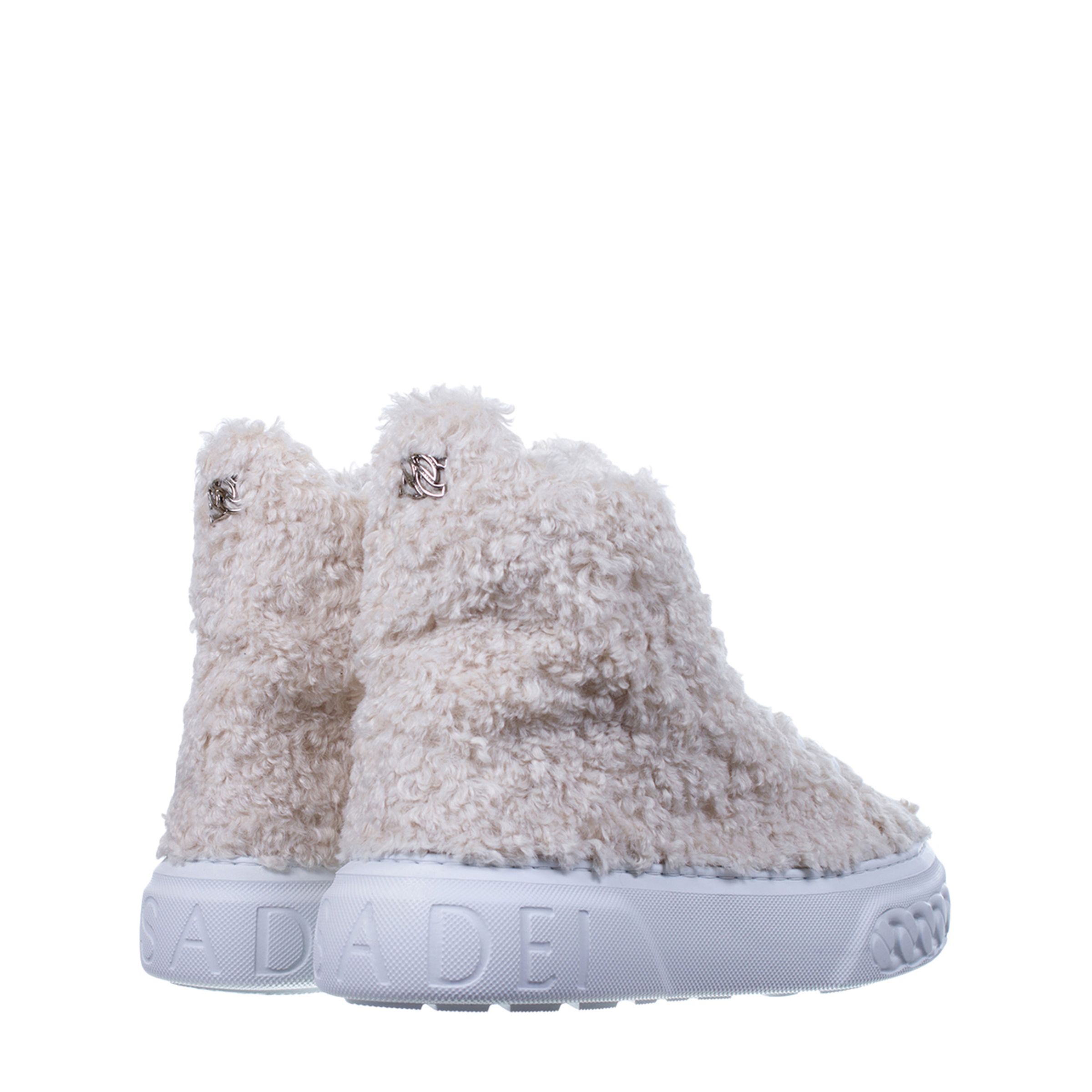 Ботинки Casadei бежевые