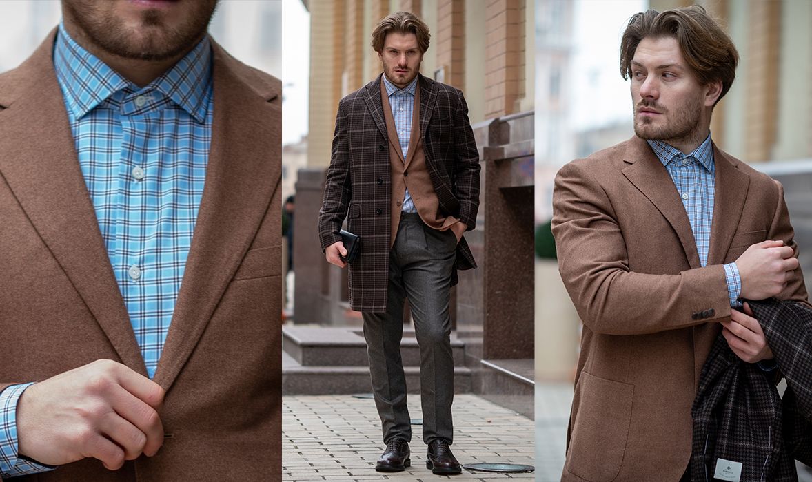Lookbook men Cult Boutique: Corneliani, Fratelli Rosetti, Richard Brown, Luigi Borrelli